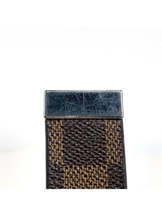 Louis Vuitton Ceinture Carre Logo Belt Damier Brown